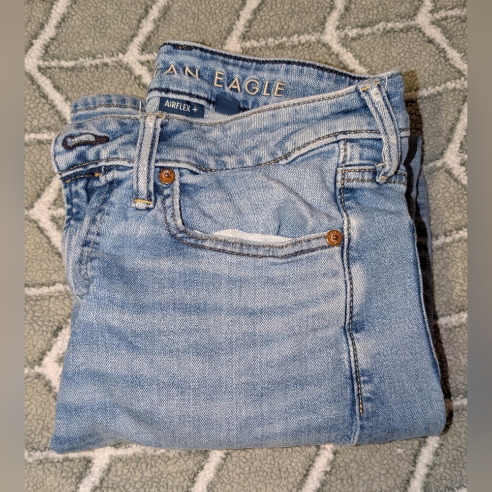 American Eagle Outfitters Men's Light Blue Jeans